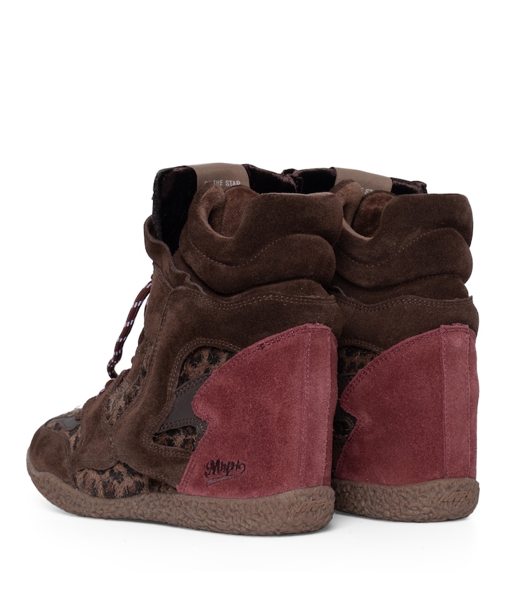 dames sneakers bruin