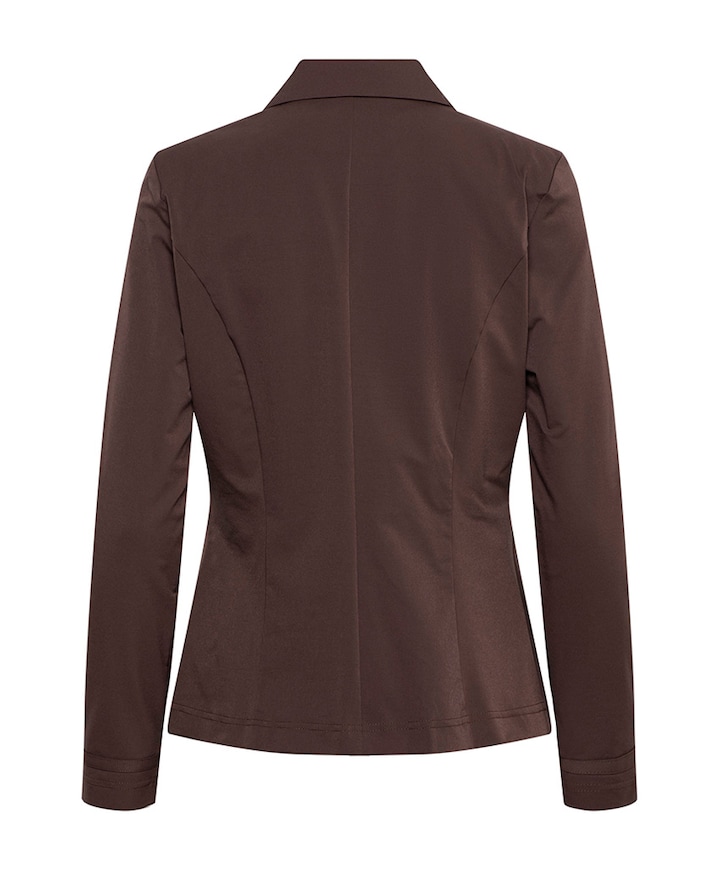 Dames blazer bruin
