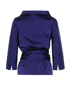 Dames blouse blauw