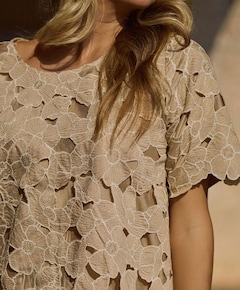 Dames top beige