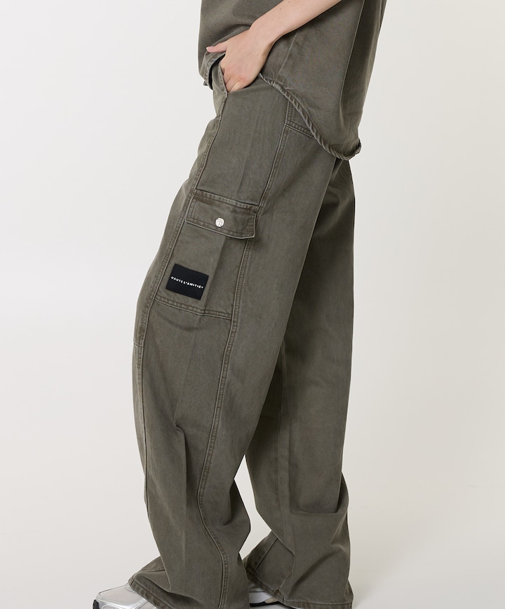 Enigma Pocket Tall dames broek beige