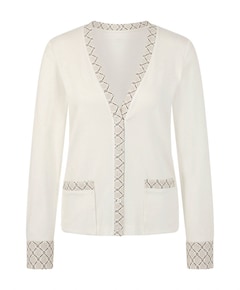 Dames vest ecru
