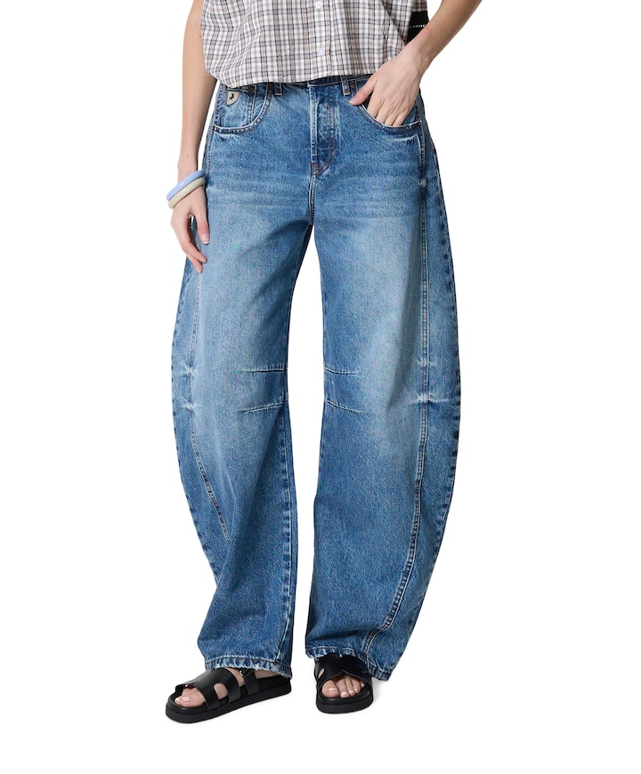 Aliana 7897 Jackson Stone dames jeans blauw