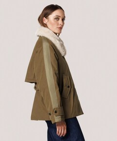Dames jas groen