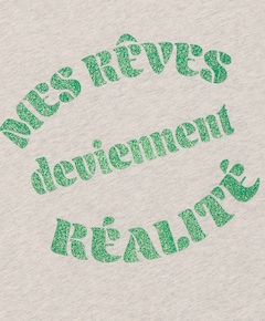 Meisjes t-shirt beige