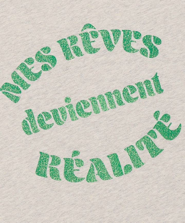 Meisjes t-shirt beige