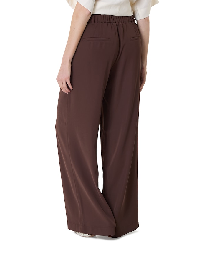 Trousers Fluid dames broek bruin