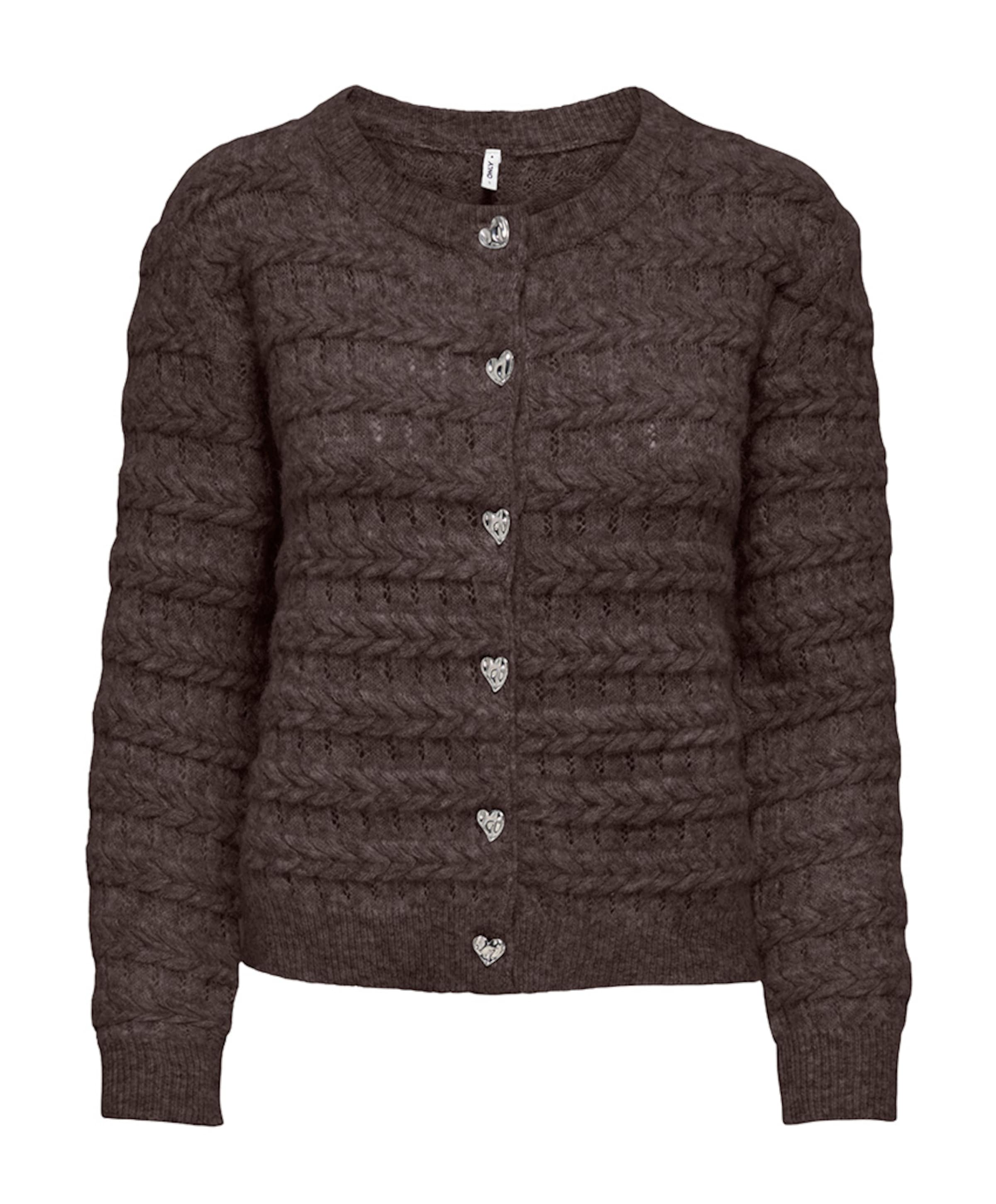 Dames vest bruin
