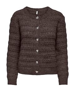 Dames vest bruin