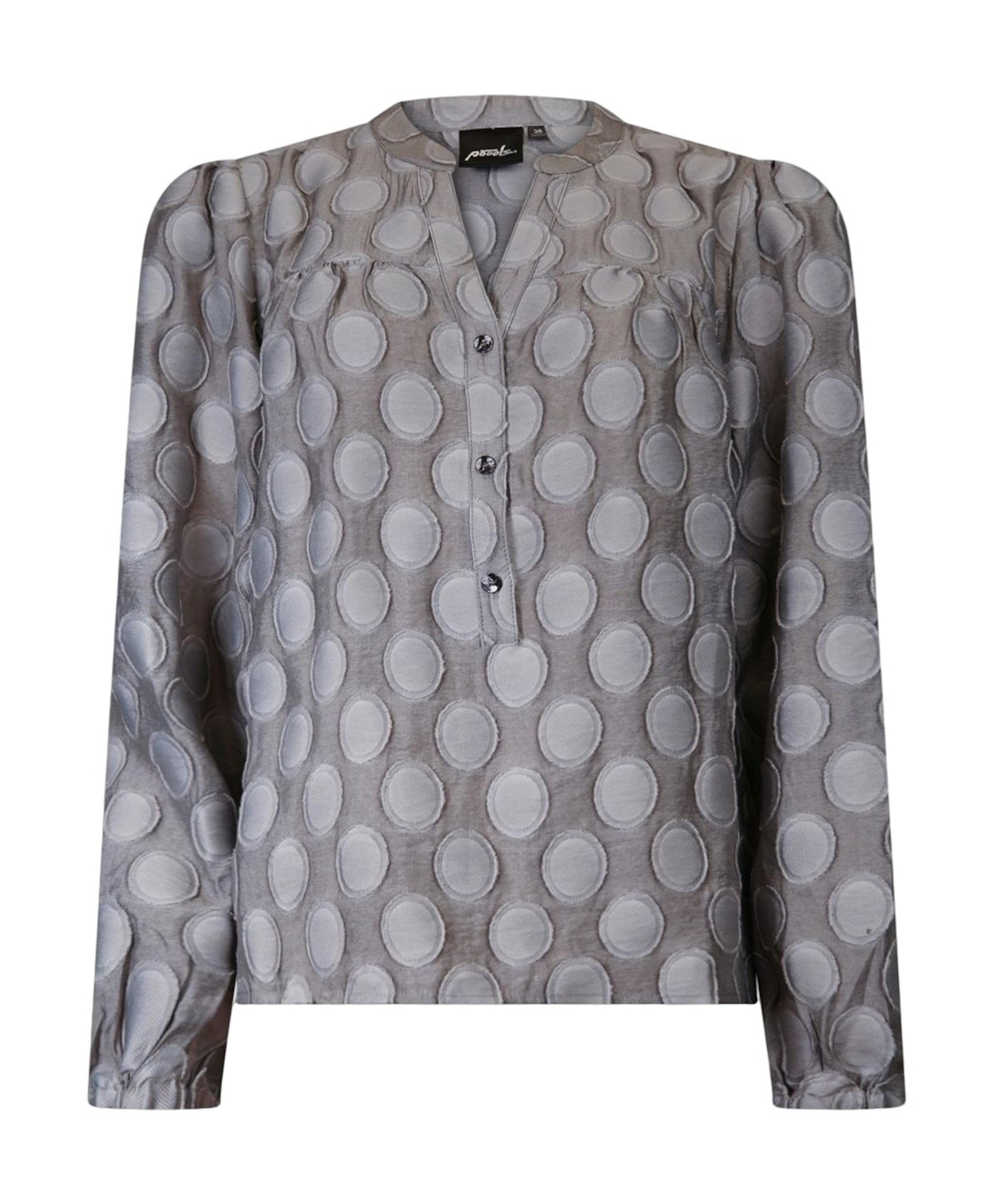 Dames blouse grijs