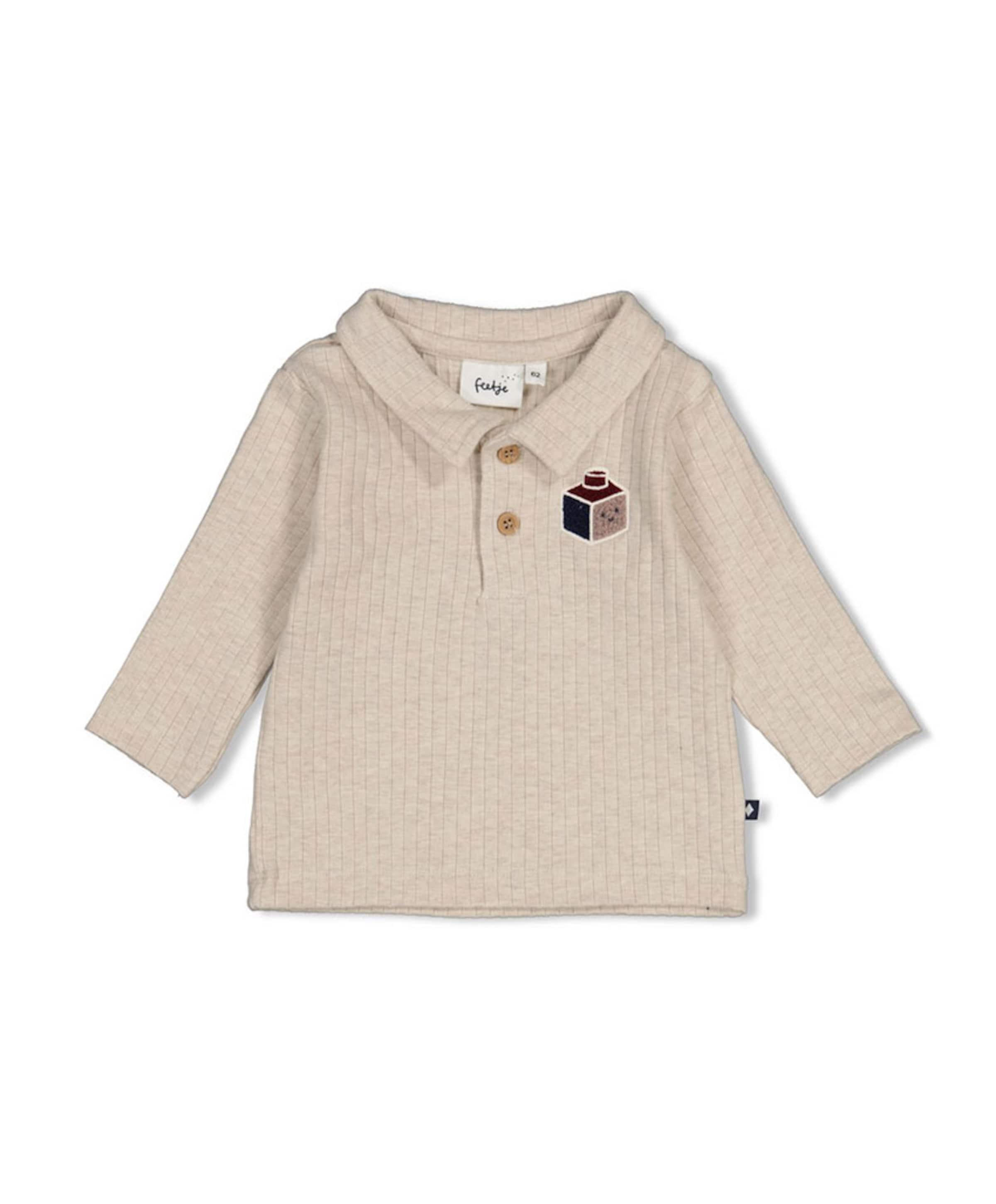 Jongens longsleeve ecru