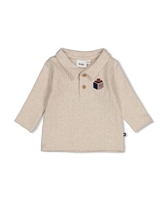 Jongens longsleeve ecru