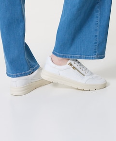 Women Lace-up dames sneakers wit