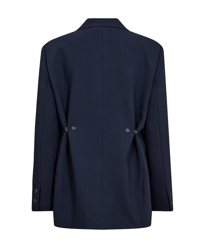 Dames blazer blauw