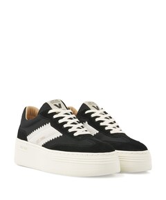 Isa Lou dames sneakers zwart