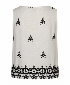 Dames top ecru