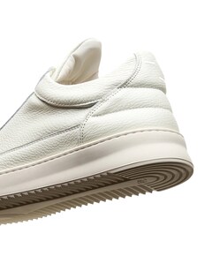 Low Top Grain dames sneakers ecru