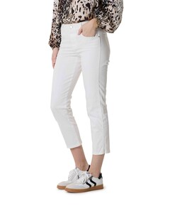 CICI CROP SLIT SPORTY dames jeans ecru