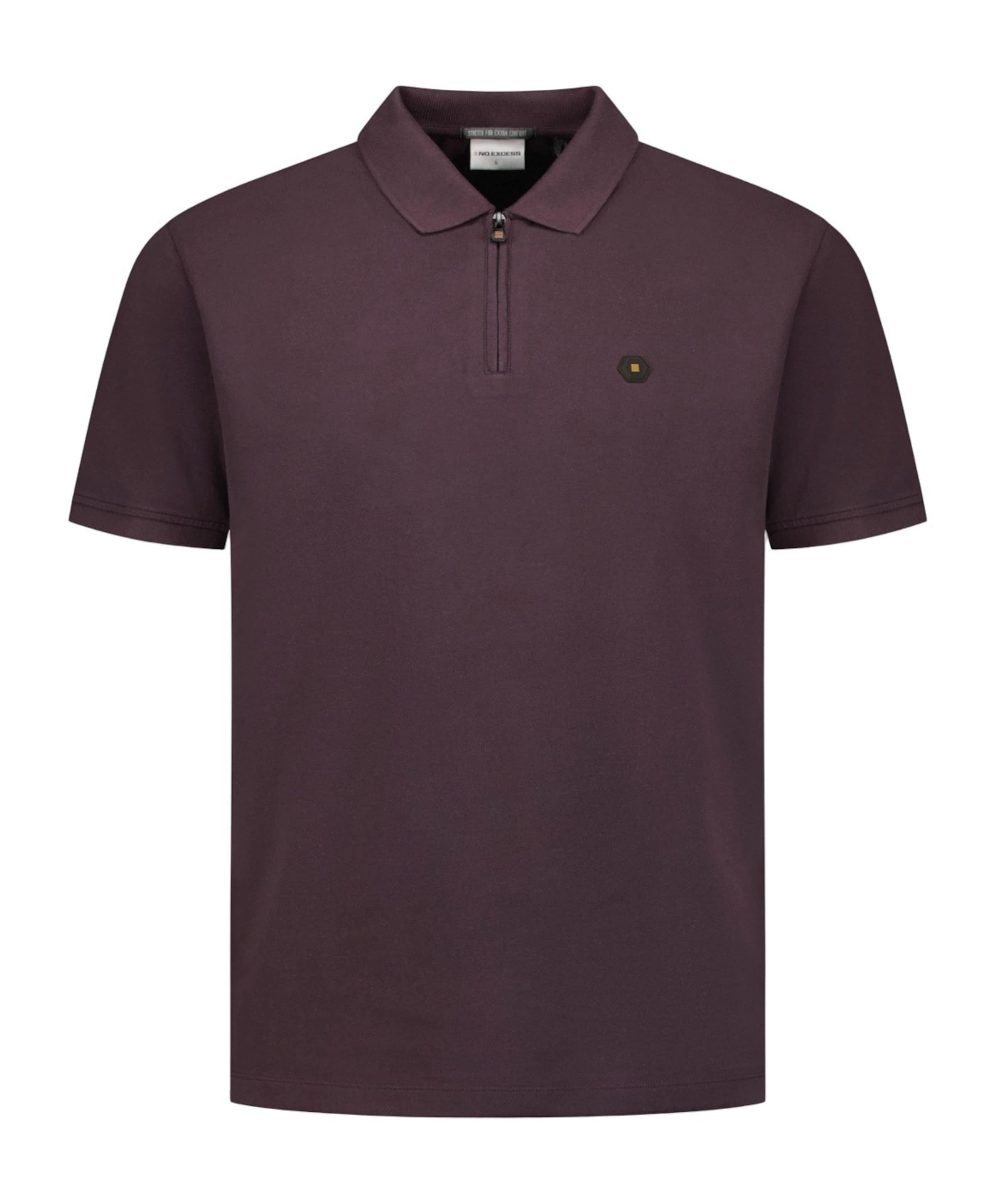 Heren polo bruin