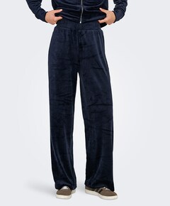 ONPMIA HW WIDE VELVET SWT trainingsbroek blauw