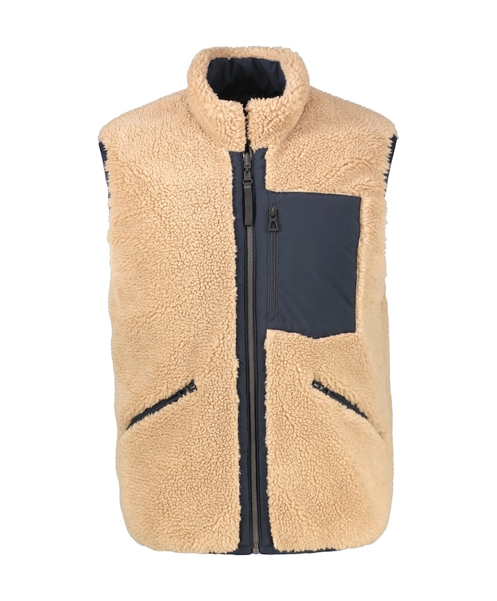 Heren bodywarmer blauw