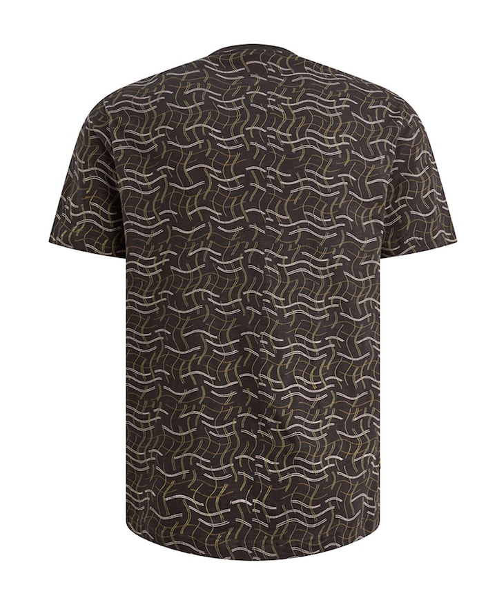 Heren T-shirt bruin