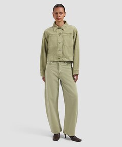 Dames jas groen