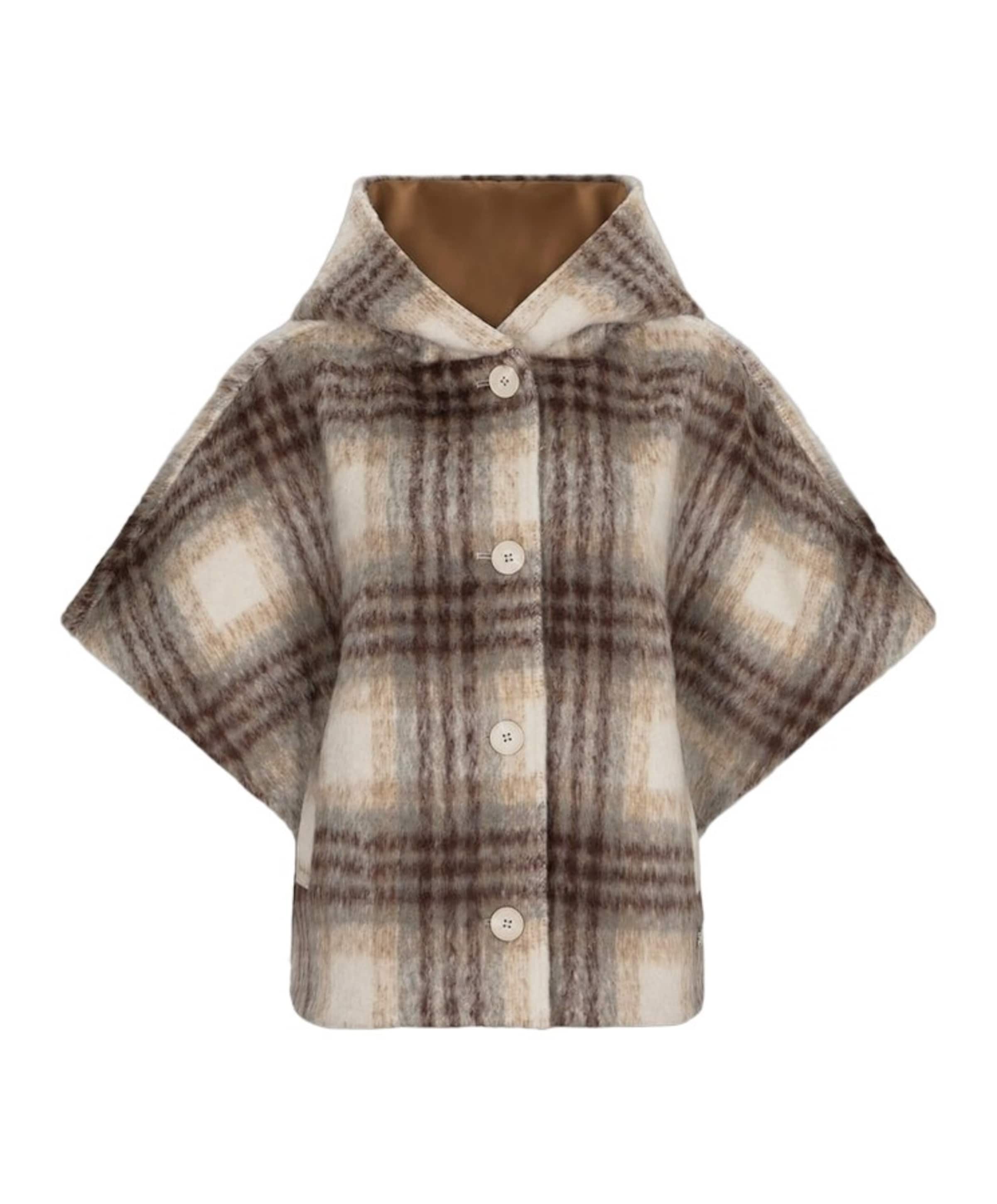 Dames cape ecru