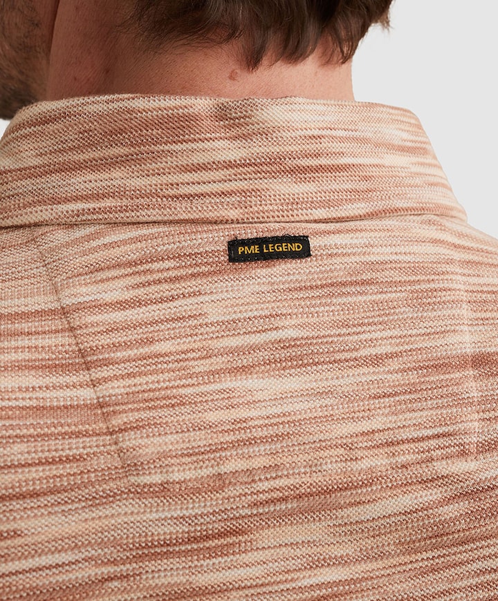Heren polo roze