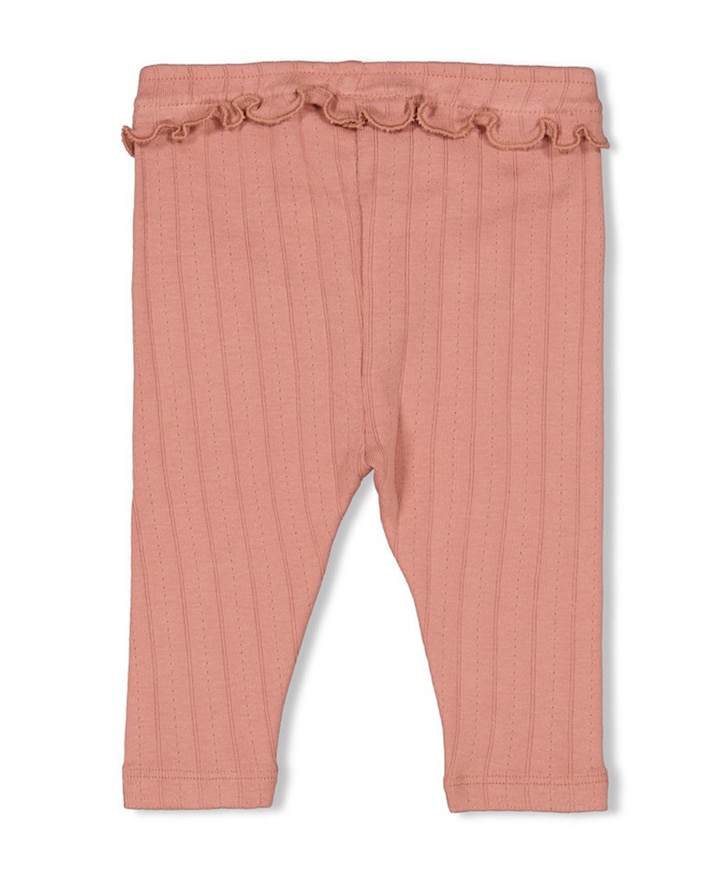 Woodland bloom broek roze