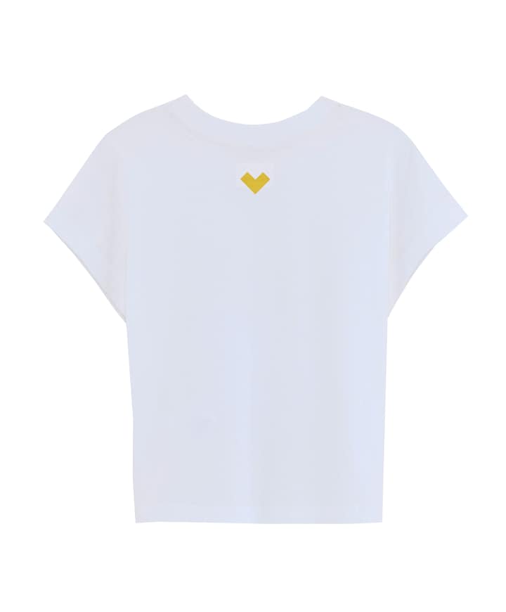 Meisjes t-shirt wit