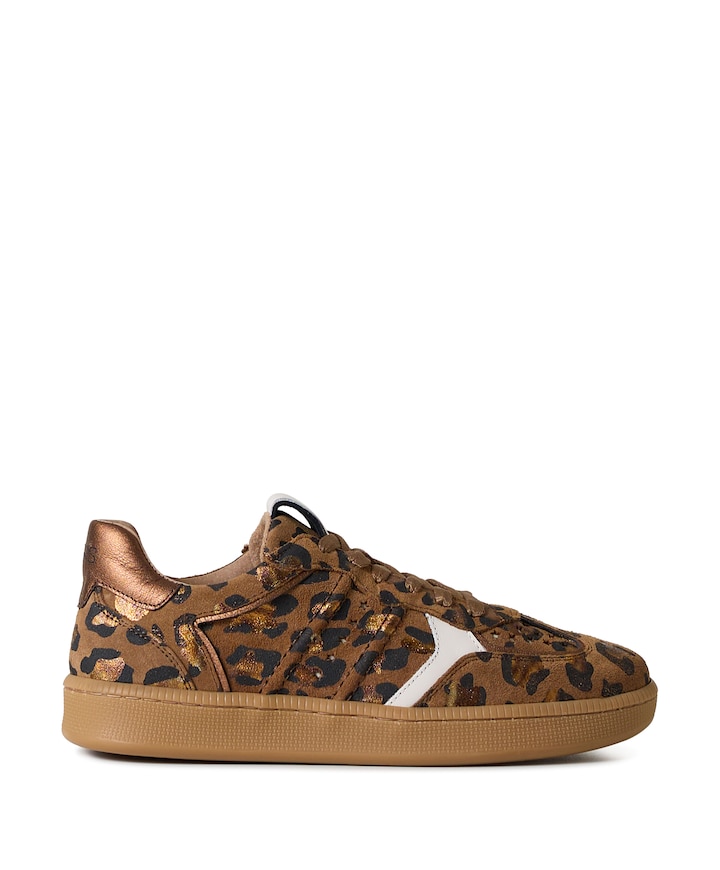 Mirabel dames sneakers bruin