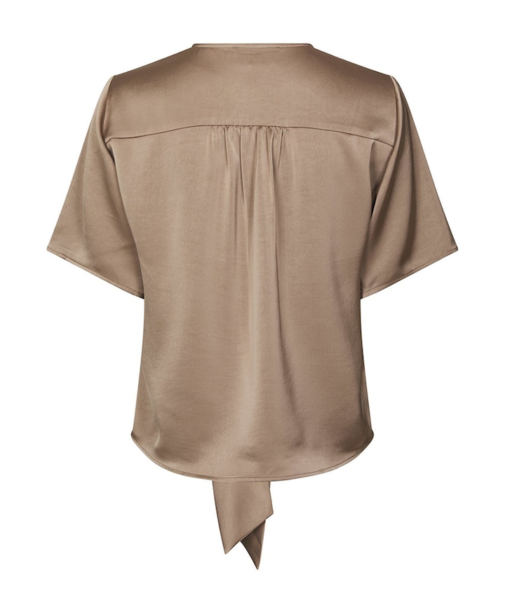 Dames blouse beige