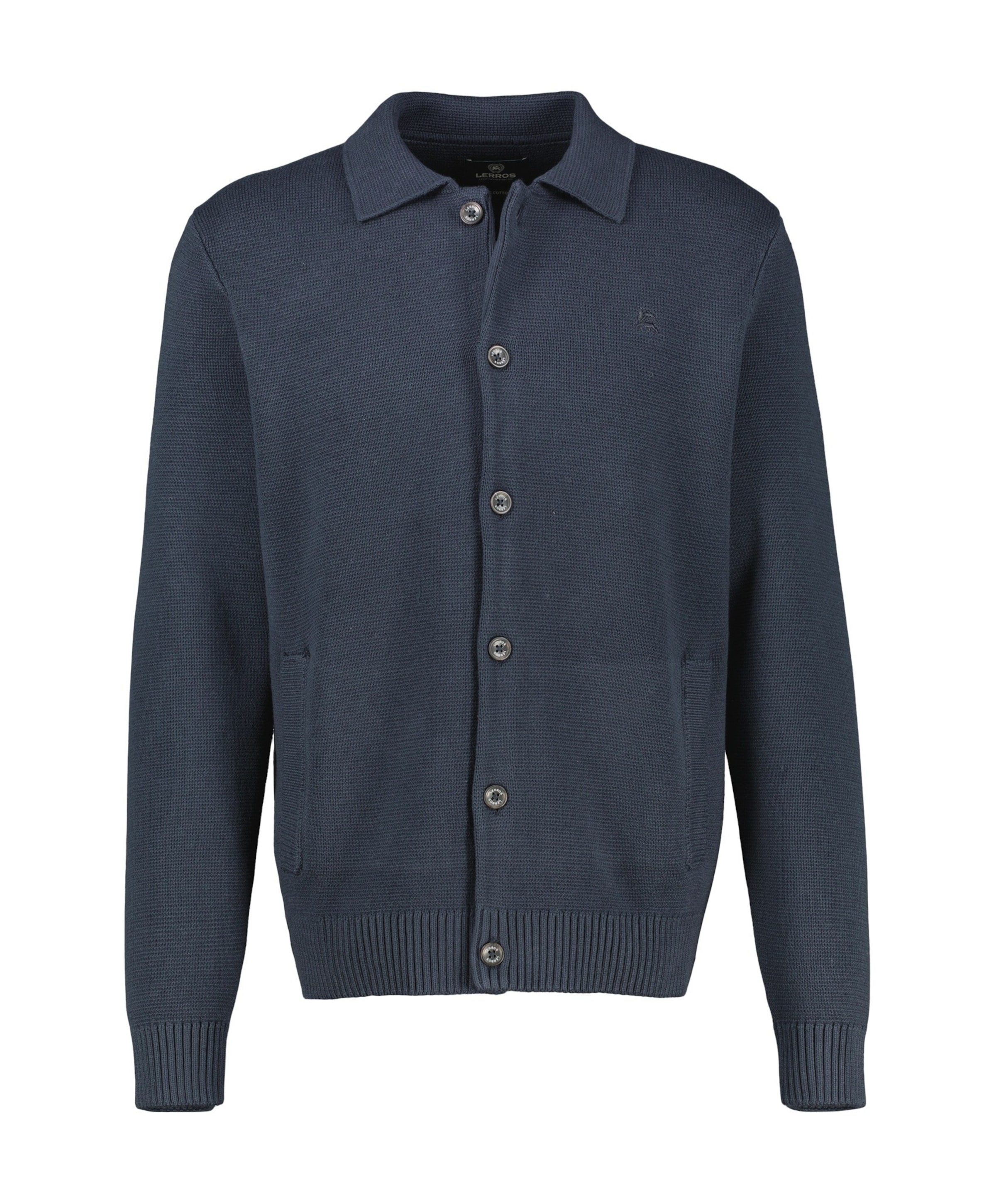Heren vest blauw