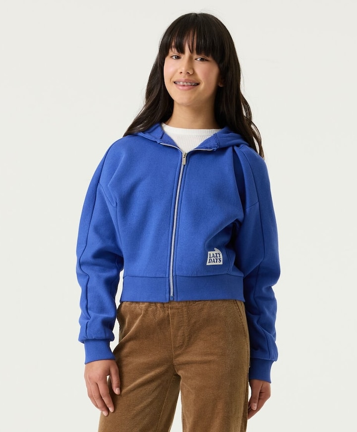 Meisjes vest blauw