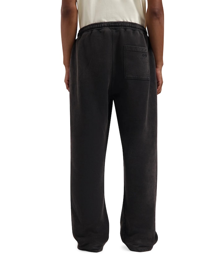 OLAF Washed Signature Straight Leg Sweat heren broek grijs