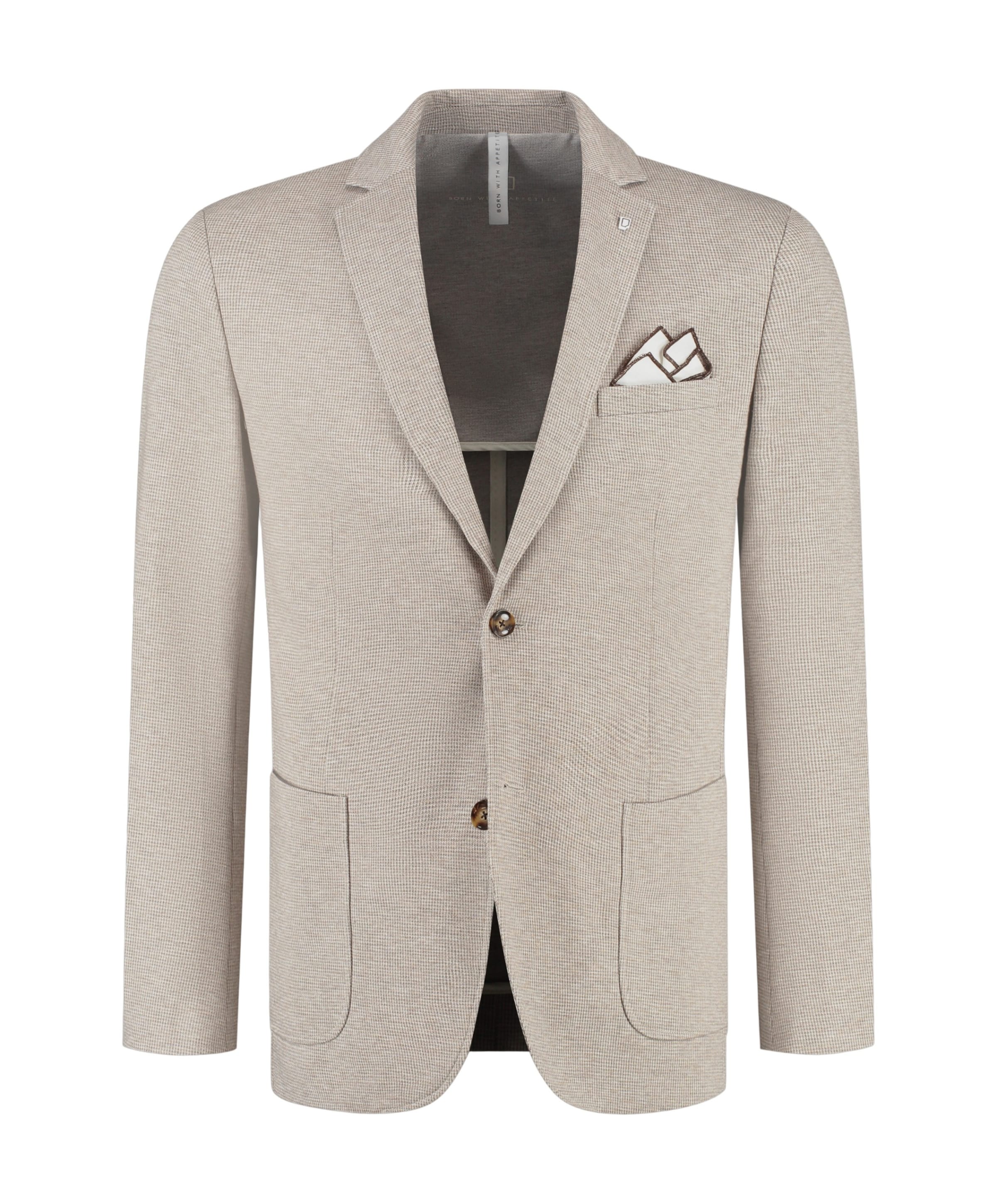 Heren colbert beige