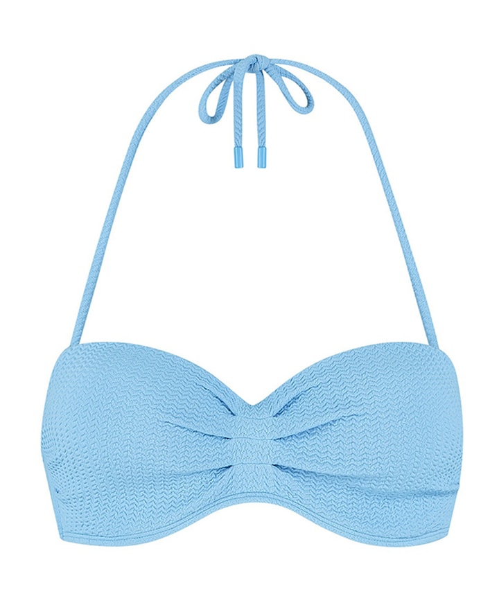 Dames bikinitop blauw