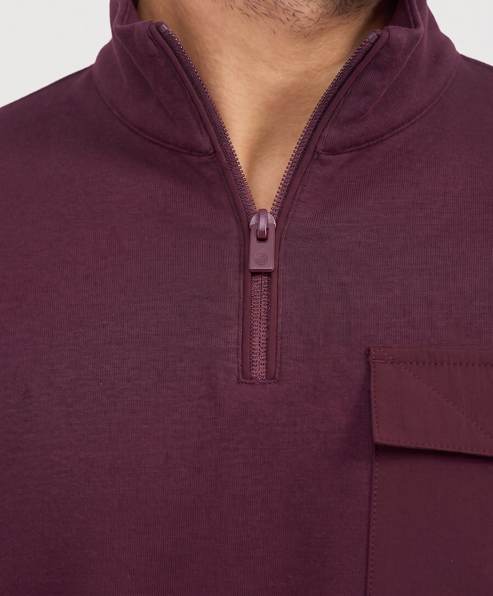 Heren trui bordeaux