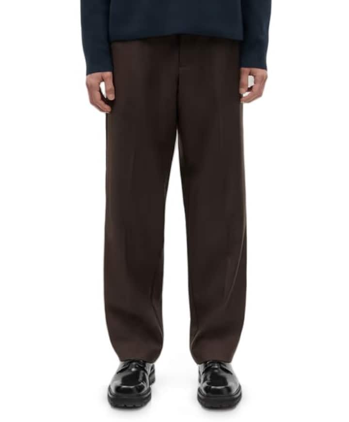Sanoah trousers 15350 heren broek bruin