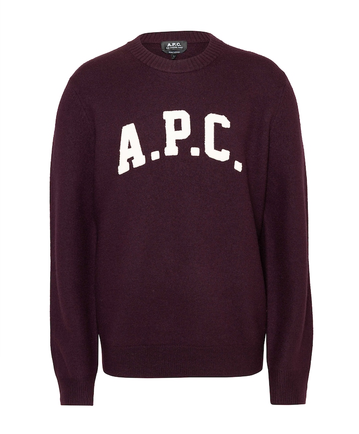 Heren sweater bordeaux