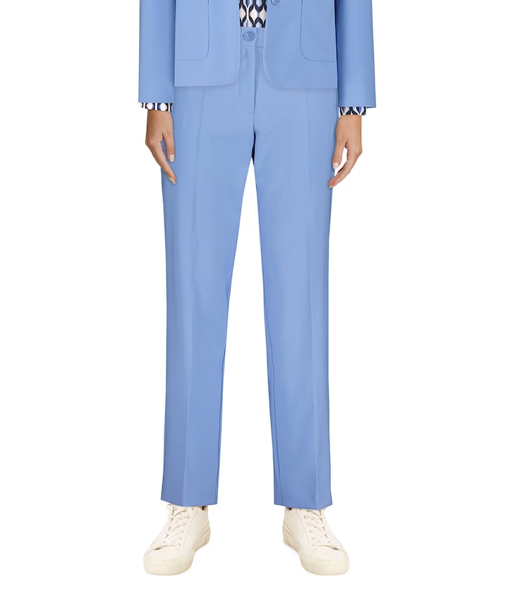 7/8 dames pantalon blauw