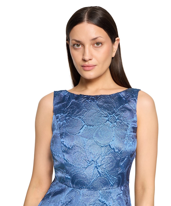 Dames jurk blauw