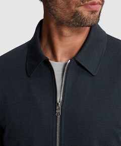 Heren overshirt blauw