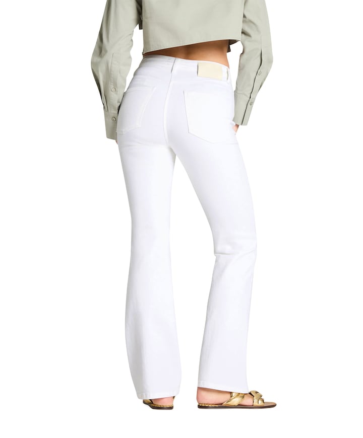 Fabienne pocket dames jeans wit