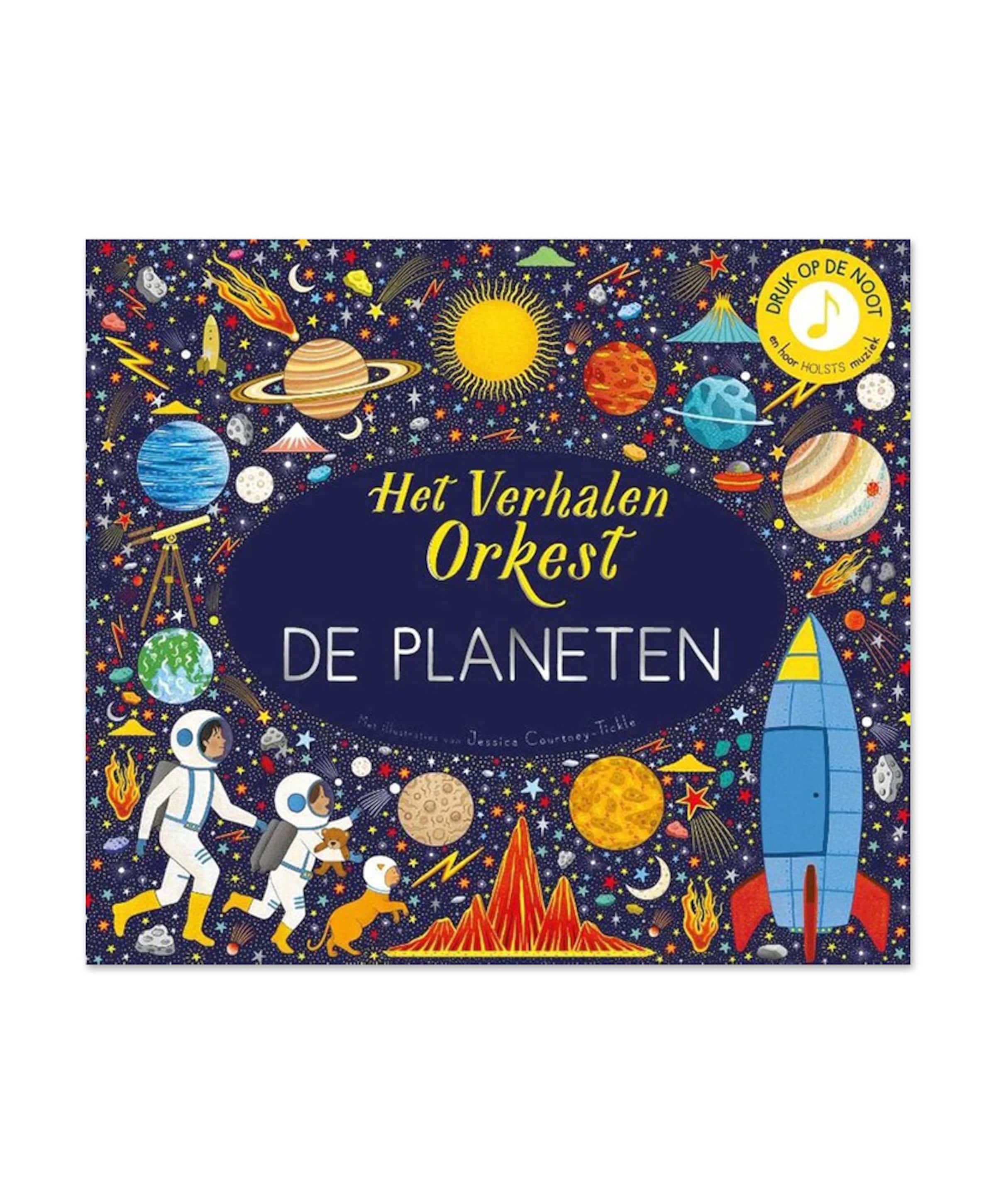 Het verhalen orkest - De Planeten  blauw