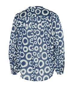 Dames blouse blauw
