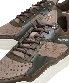 Low Top Ghost Paneled heren sneakers groen