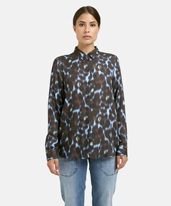 Dames blouse bruin