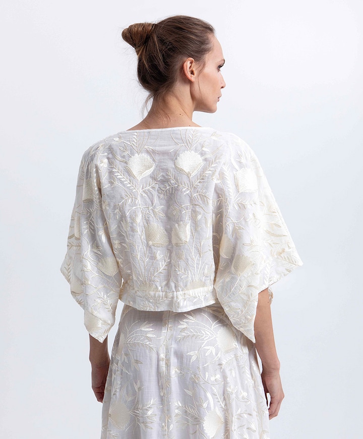 Dames blouse wit